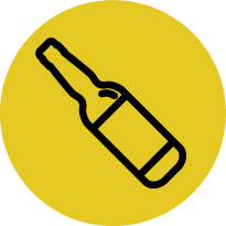 Alcoholic beverages may only be consumed within designated areas.